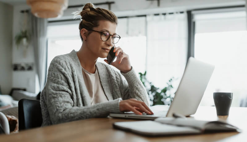 Télétravail : Utiliser le simulateur